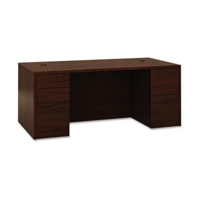 HON® 10500 Series™ Double Pedestal Desk with Full Pedestals