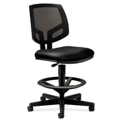 HON® Volt® Series Mesh Back Adjustable Leather Task Stool