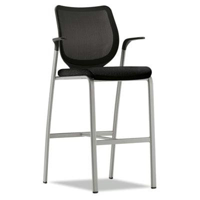 HON® Nucleus® Series Cafe-Height Stool with ilira®-Stretch M4 Back