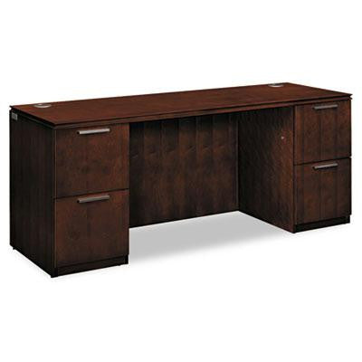 HON® Arrive Series Wood Veneer Kneespace Credenza