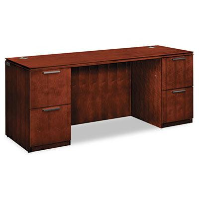 HON® Arrive Series Wood Veneer Kneespace Credenza