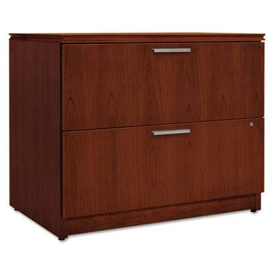 HON® Arrive Series Wood Veneer Two-Drawer Lateral File