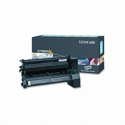 Lexmark™ C7700YS, C7700MS, C7700CS, C7700KS, C7700YH, C7700CH, C7700MH, C7700KH, C7702KS Toner