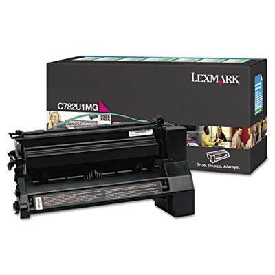 Lexmark™ C782U1YG, C782U1MG, C782U1CG, C782U1KG Toner