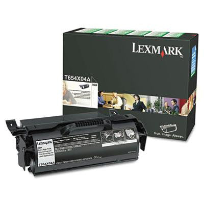 Lexmark™ T654X04A, T654X21A, T654X11A, LEXT654X80G Toner Cartridge