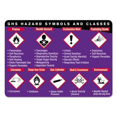 LabelMaster® Laminated GHS Label Wallet Cards