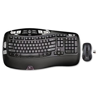 Logitech® MK550 Wireless Wave Keyboard + Mouse Combo