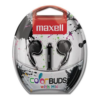 Maxell® Colorbuds with Microphone
