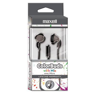 Maxell® Colorbuds with Microphone