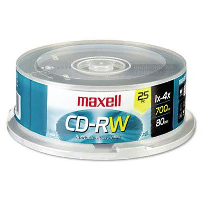 Maxell® CD-RW Rewritable Disc