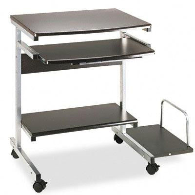 Mayline® Portrait PC Desk Cart Mobile Computer Workstation