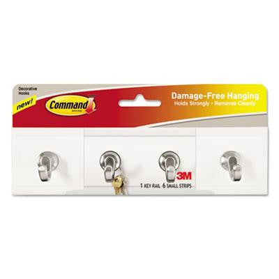 Command™ Decorative Key Rail