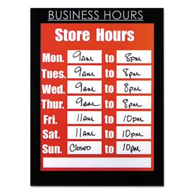 NuDell™ Clear Plastic Sign Holders