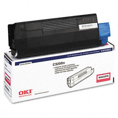 Oki® 43034801, 43034802, 43034803, 43034804 (Type C6) Toner Cartridge