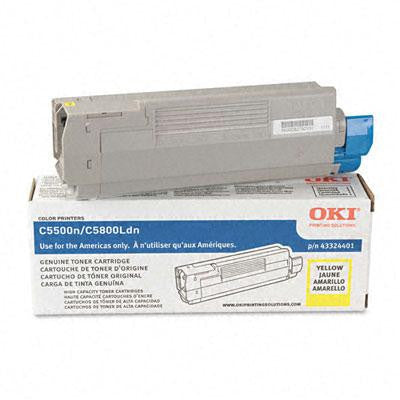 Oki® 43324401, 43324402, 43324403, 43324404 (Type C8) Toner Cartridge