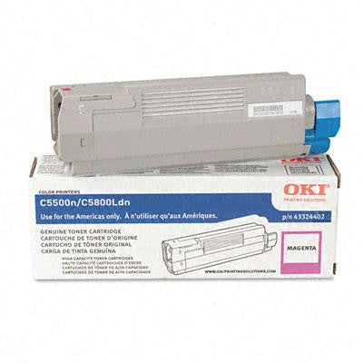 Oki® 43324401, 43324402, 43324403, 43324404 (Type C8) Toner Cartridge