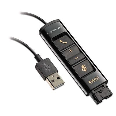 Plantronics® DA80 USB Adapter-Audio Processor