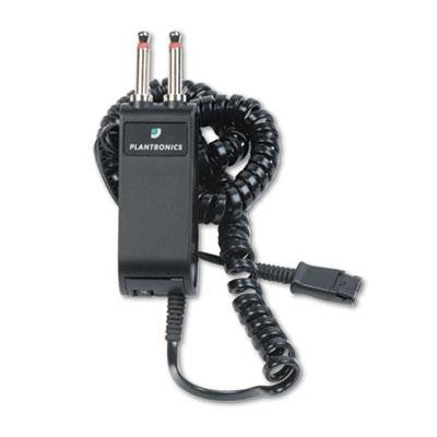Plantronics® Universal Modular Dual-Prong Plug Adapter