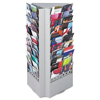 Safco® Steel Rotary Brochure Rack