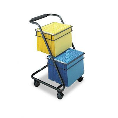 Safco® Jazz™ Two-Tier File Cart