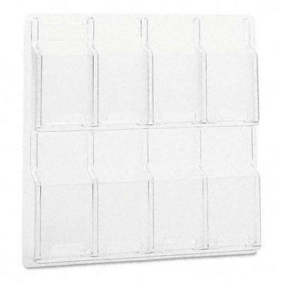 Safco® Reveal™ Clear Literature Displays