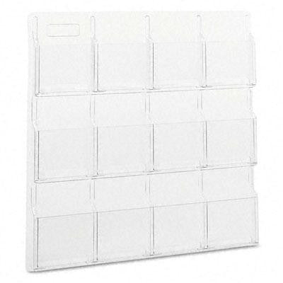 Safco® Reveal™ Clear Literature Displays