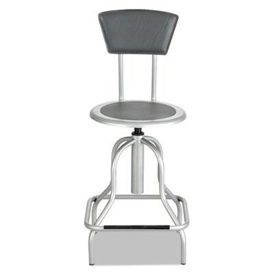 Safco® Diesel Industrial Stool with Back