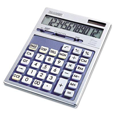Sharp® EL2139HB Portable Executive Desktop-Handheld Calculator