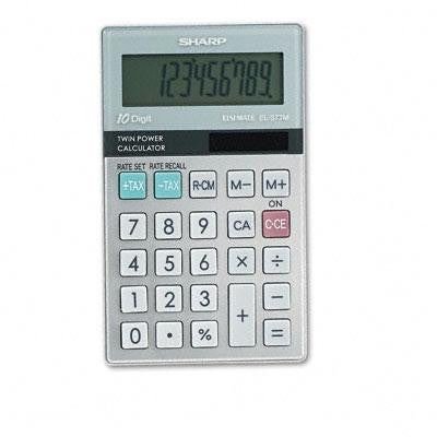 Sharp® EL377TB Handheld Business Calculator