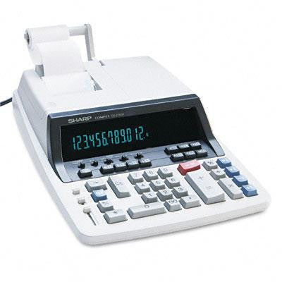 Sharp® QS-2760H 12-Digit Professional Heavy-Duty Commercial Printing Calculator