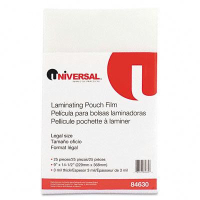 Universal® Laminating Pouches