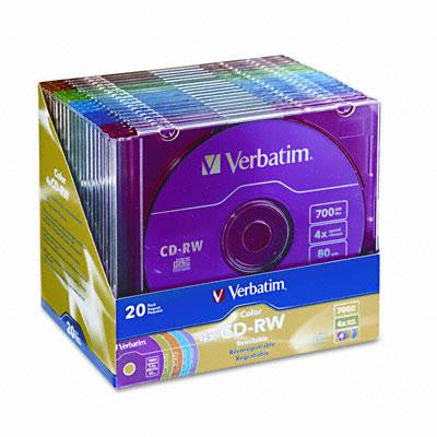 Verbatim® CD-RW Rewritable Disc