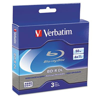 Verbatim® Blu-Ray™ BD-R Recordable Dual-Layer Disc