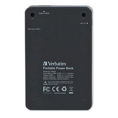Verbatim® Dual USB Power Pack Chargers