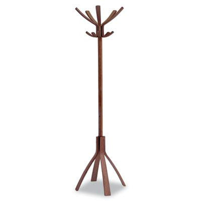 Alba&trade; Cafe Wood Coat Stand