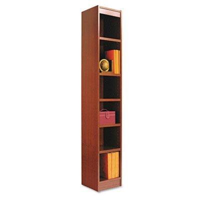 Alera&reg; Narrow Profile Bookcase With Finished Back