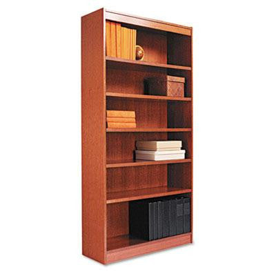 Alera&reg; Veneer Square Corner Bookcase