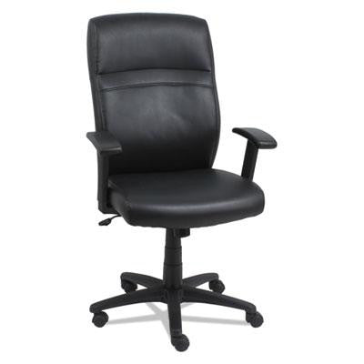 Alera&reg; High-Back Swivel-Tilt Leather Chair