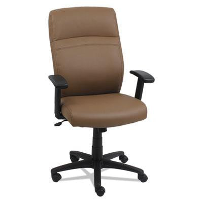 Alera&reg; High-Back Swivel-Tilt Leather Chair