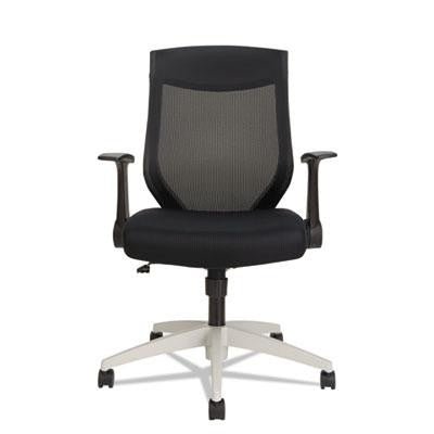 Alera&reg; EB-K Series Synchro Mid-Back Mesh Chair