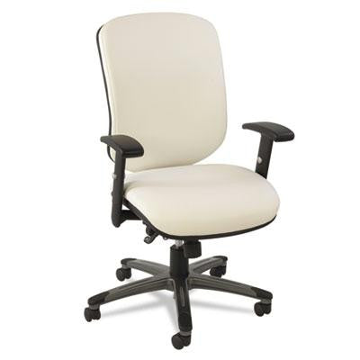 Alera&reg; Eon Series Multifunction Mid-Back Stain Resistant Upholstery Chair