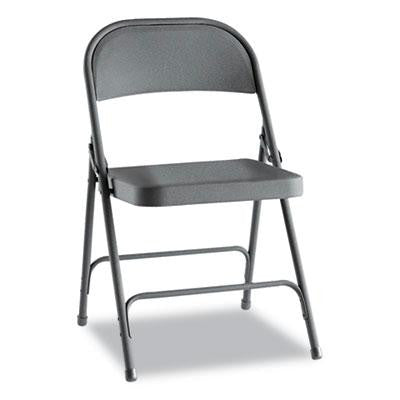 Alera&reg; Steel Folding Chair with Two-Brace Support