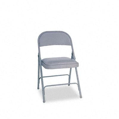 Alera&reg; Steel Folding Chair with Two-Brace Support