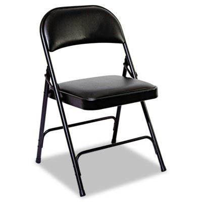 Alera&reg; Steel Folding Chair with Two-Brace Support