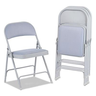 Alera&reg; Steel Folding Chair with Two-Brace Support