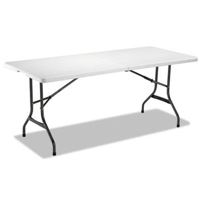 Alera&reg; Fold-in-Half Resin Folding Table