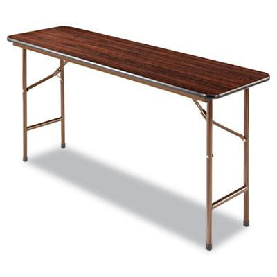 Alera&reg; Wood Folding Table