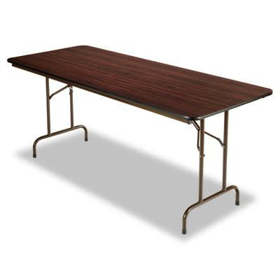 Alera&reg; Wood Folding Table