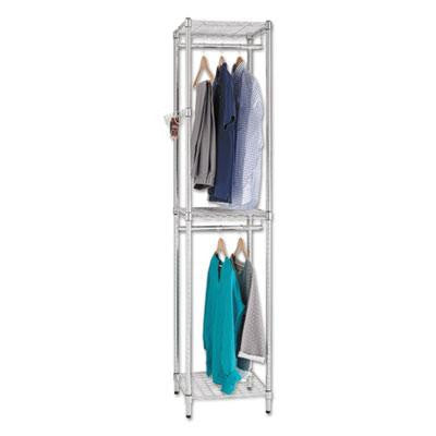 Alera&reg; Wire Garment Tower