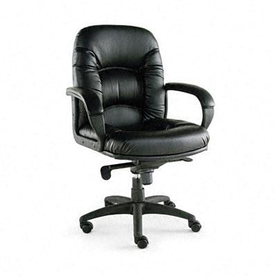 Alera&reg; Nico Mid-Back Knee-Tilt Chair